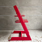 ストッケ STOKKE トリップトラップ TRIPP TRAPP ベビーチェア キッズチェア レッド S/N4～ ノルウェー 北欧家具 現状品 ♪