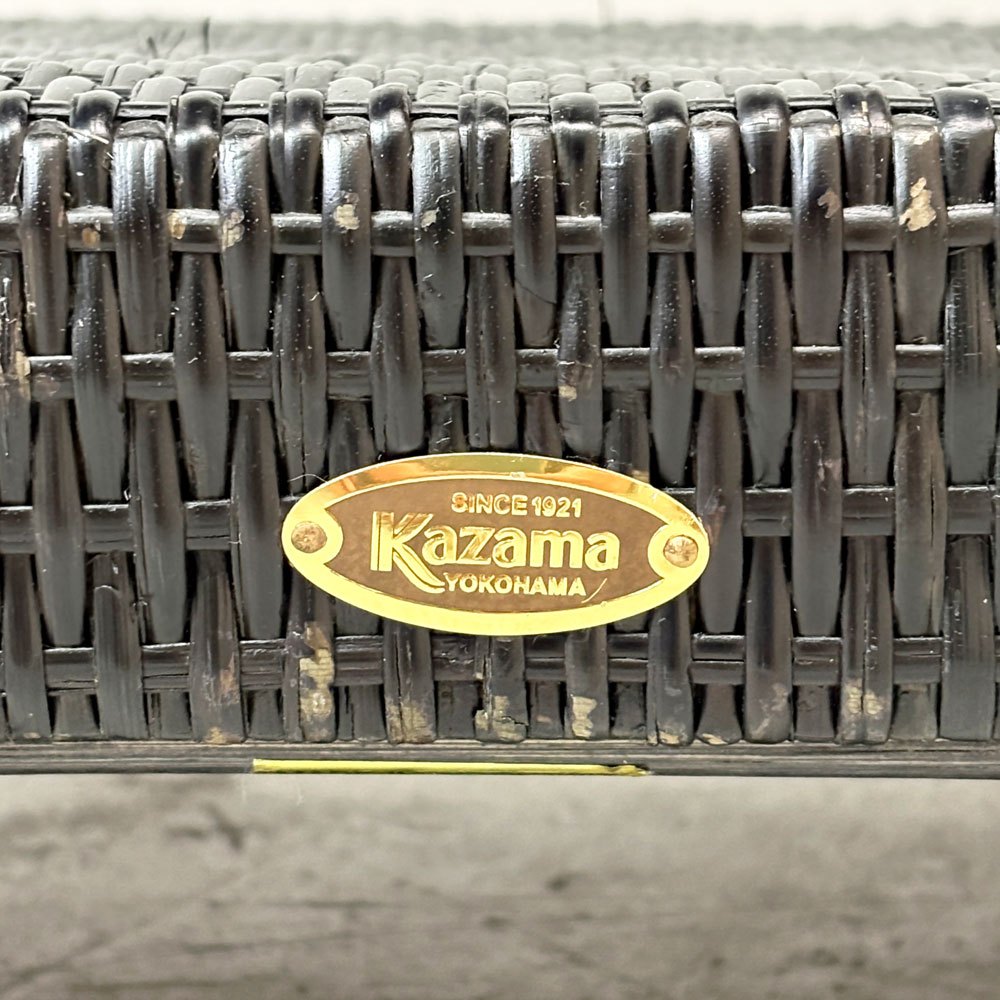 カザマ Kazama ベンチュラ Ventura サイドシェルフ 飾り棚 オープンラック 手編み 籐家具 インドネシア リゾートスタイル 和モダン ●