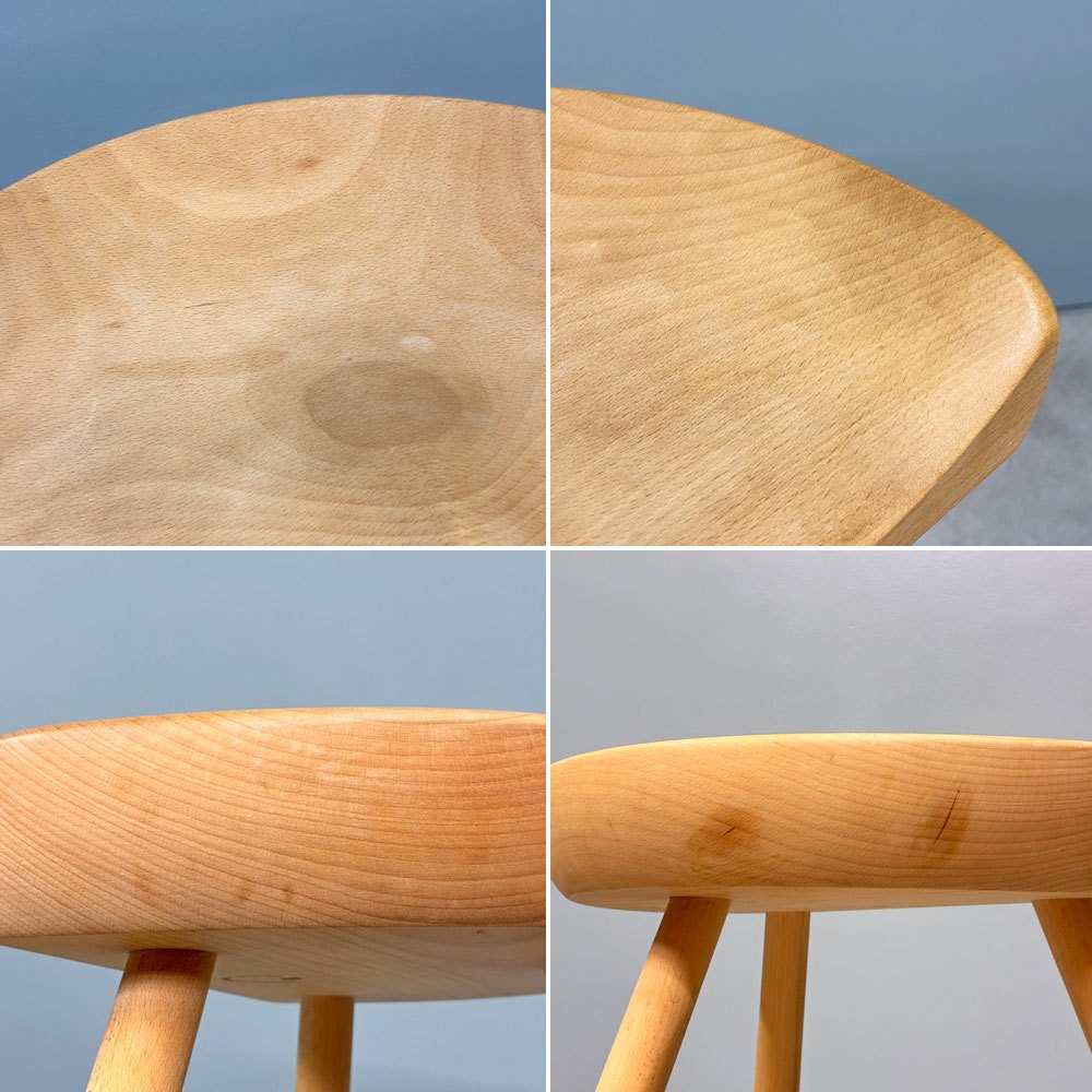 ワーナー Werner シューメーカーチェア Shoemaker Chair NO.59 スツール ビーチ材 ソープ仕上げ ラーズ・ワーナー デンマーク 北欧家具 A ◎