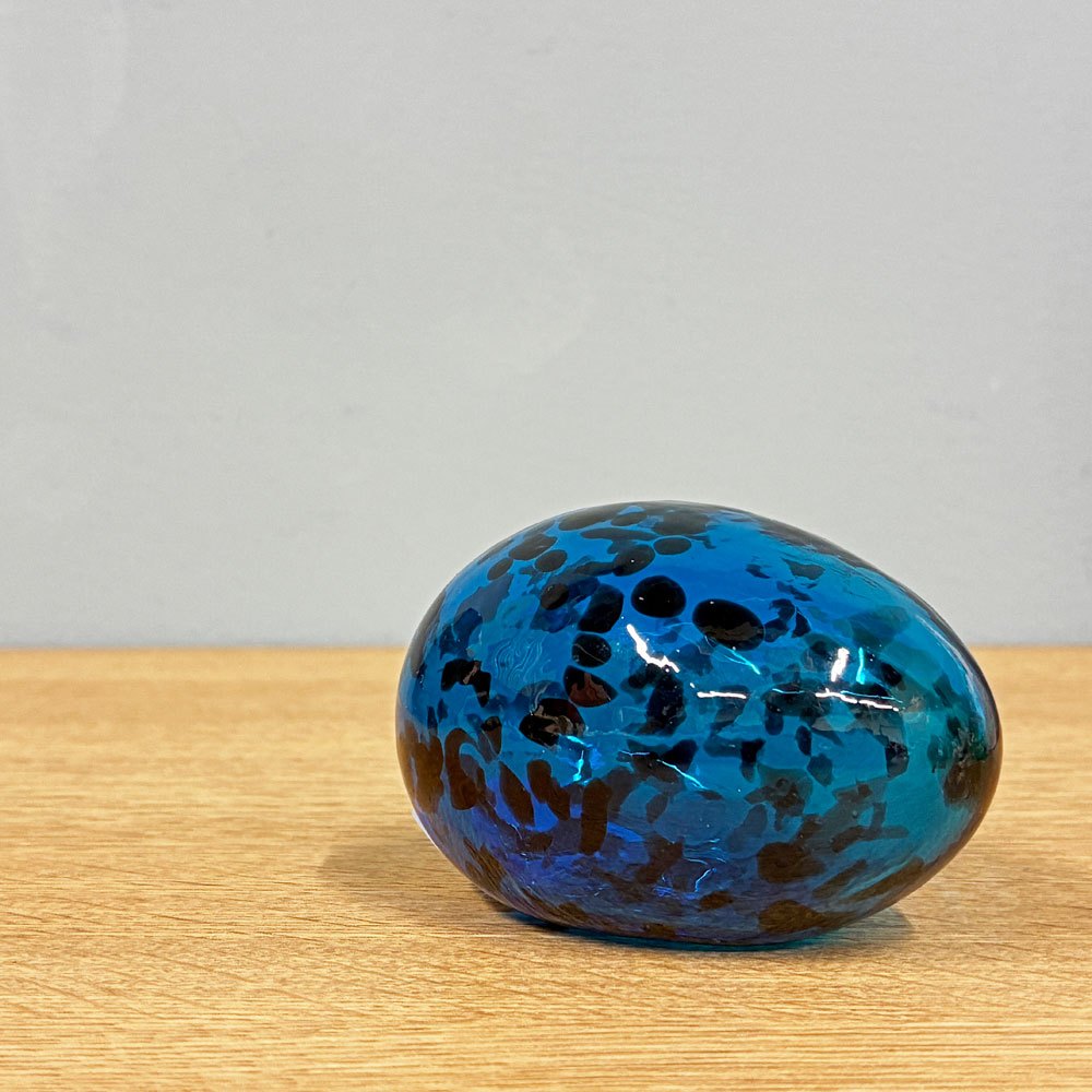 イッタラ iittala イッタラバード Birds by Toikka アノ・エッグ Ano Egg SCOPE限定 非売品 ブルーxブラック 箱付き ◎