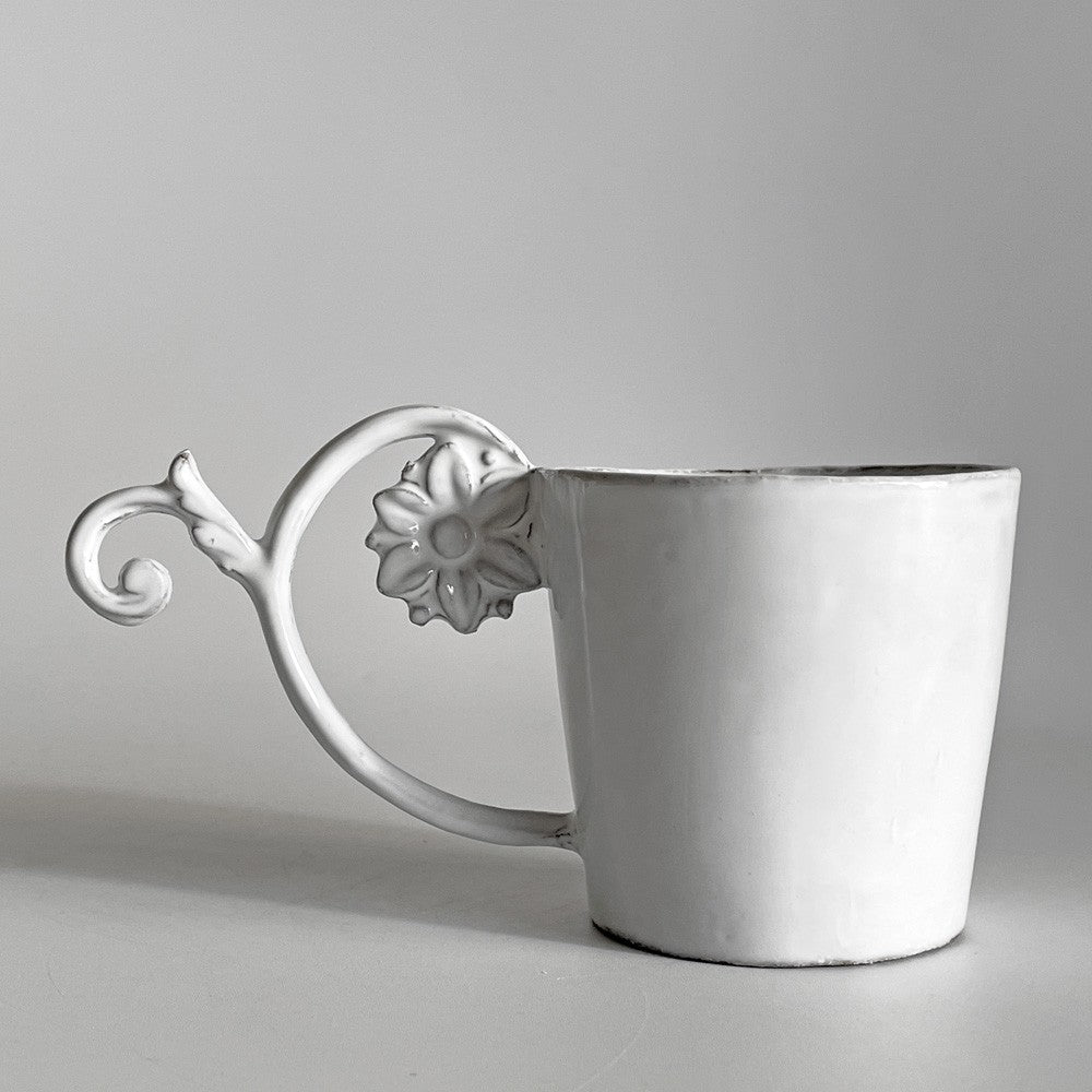アスティエ・ド・ヴィラット Astier de Villatte エミリー EMILIE コーヒーカップ W15 D7.5 H8.5 cm 陶器 フランス 雑貨 ■