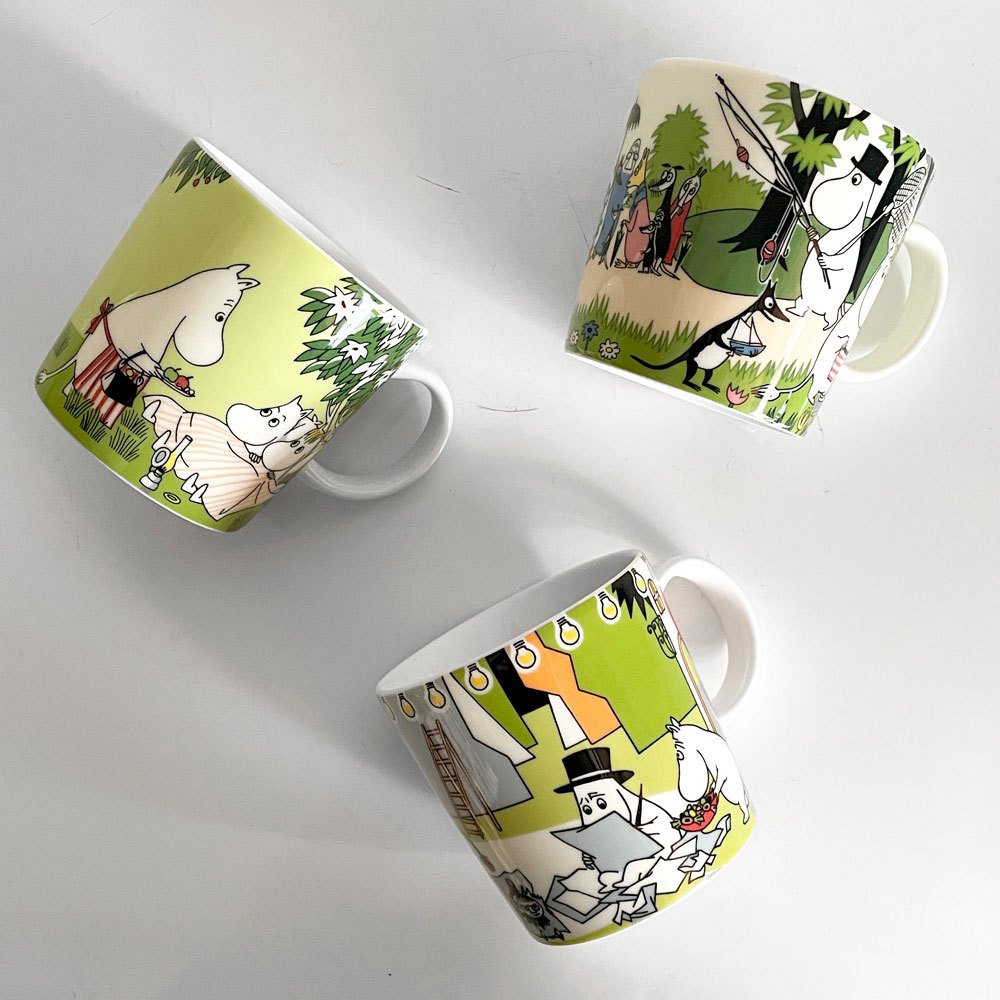 アラビア ARABIA ムーミンマグ MOOMIN ゴーイングオンバケーション 2018年 夏 トーベ・ヤンソン フィンランド 北欧食器 ■