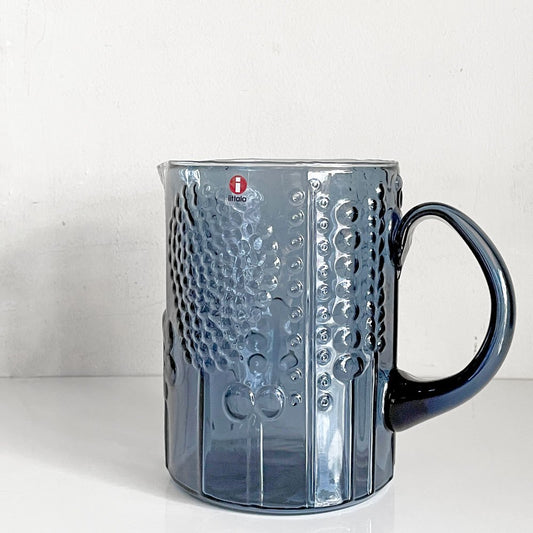 イッタラ iittala フローラ Flora 1.2L ピッチャー レイン 水差し ガラス オイッバ・トイッカ Oiva Toikka 北欧雑貨 廃番 ■