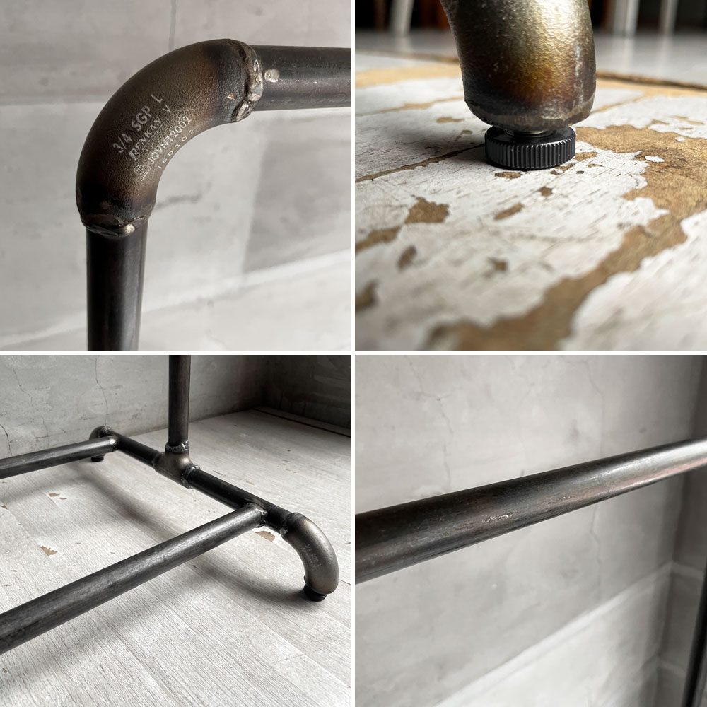 ダブルスタンダード W STANDARD ハンガーラック Hanger Rack HR-09 W100cm インダストリアル ビンテージスタイル 定価￥24,800- ♪