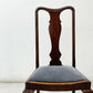 UKビンテージ ハイバック ダイニングチェア オーク材 ロイズアンティークス Lloyd's Antiques 取扱 英国家具 A ●
