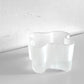 イッタラ iittala アルヴァ・アアルトコレクション Alvar Aalto Collection キャンドルホルダー H55mm フロスト 北欧雑貨 廃盤 ■