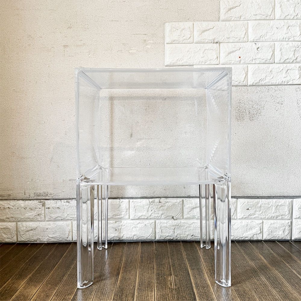 カルテル Kartell スモールゴーストバスター SMALL GHOST BUSTER コンソールテーブル サイドテーブル クリスタル W40cm フィリップ・スタルク 定価￥78,700- ◎