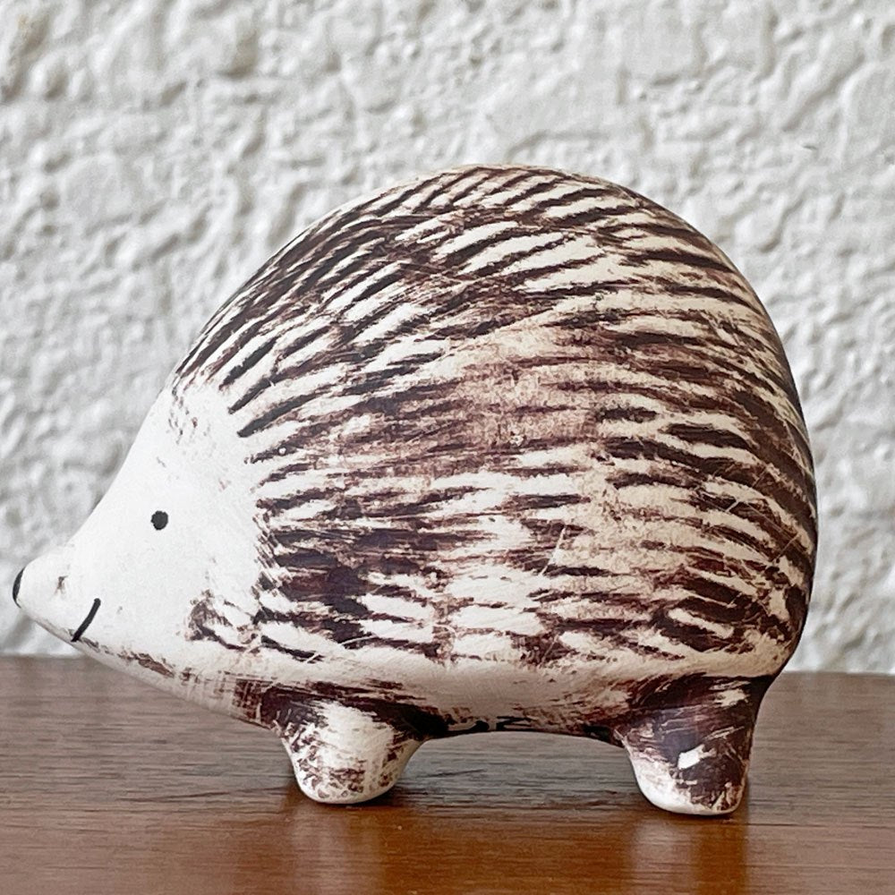 ケラミックスタジオグスタフスベリ KERAMIK STUDION GUSTAVSBERG ハリネズミ HEDGEHOG イギー IGGY 陶製フィギュリン リサラーソン Lisa Larson スウェーデン 北欧 ◇