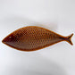 グスタフスベリ GUSTAVSBERG フラーデン Fladen フィッシュ Fish プレート 魚 ブラウン スウェーデン 北欧食器 ビンテージ ■