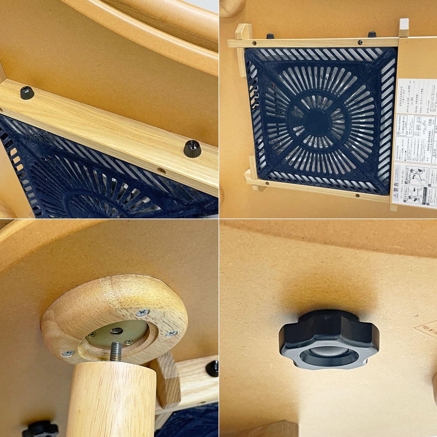 高松辰雄商店 たまり Tamari 変形 こたつテーブル ローテーブル メープル材 ナチュラル W110cm ●