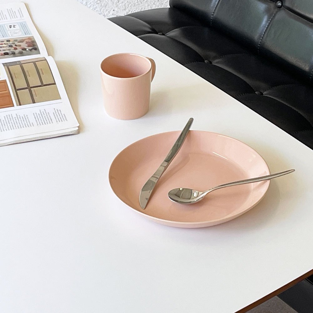 カリモク60+ karimoku60+ カフェテーブル1200 メラミン天板 T脚 ダイニングテーブル ミッドセンチュリーデザイン ◇