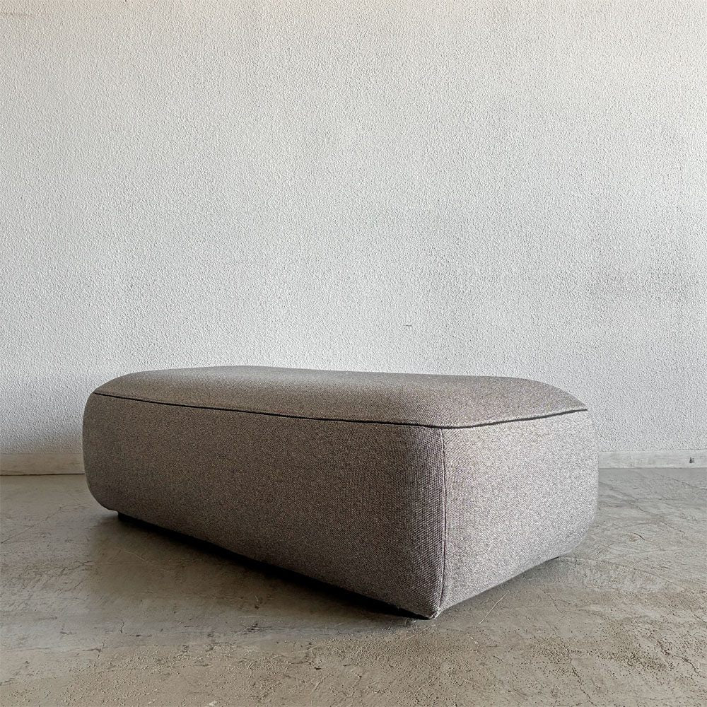 カッシーナイクスシー Cassina ixc. フォロ FORO システムソファ S2 2人掛けシート ファブリック グレー系 W129cm フランチェスコ・ロタ 定価￥248,600-以上 〓