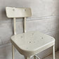 リオン LYON ファクトリー チェア FACTORY CHAIR カウンターチェア バックレスト スチール Putty white パシフィックファニチャーサービス P.F.S取り扱い ♪