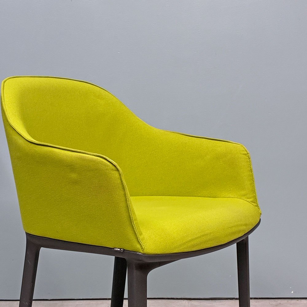 ヴィトラ Vitra ソフトシェル SOFTSHELL アームチェア 4レッグベース ロナン＆エルワン・ブルレック グリーン 現状品 ◎