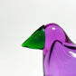 イッタラ iittala イッタラバード シエッポ Sieppo アメジスト × グリーン 2015年 131/1000 箱&テキスタイル付 オイバ・トイッカ SCOPE別注 ★