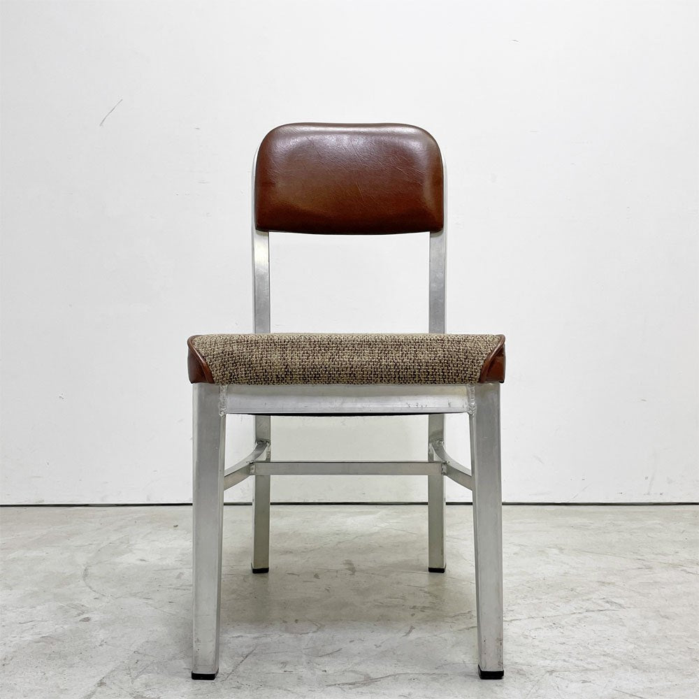 ジャーナルスタンダードファニチャー journal standard Furniture j.s.F モーガン MORGAN ダイニングチェア USミリタリースタイル ●