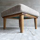 モモナチュラル Momo Natural デイオットマン DAY OTTOMAN Sサイズ オーク材 ファブリック ベージュ系 カバーリング 参考定価￥31,000～ ♪