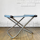 ニーチェア エックス NY chair X フォールディングオットマン グレー×ダークブラウン 折りたたみ 新居猛 藤栄 MoMA 定価￥35,200- ◎