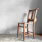 UKビンテージ Vintage チャーチチェア Church Chair チャペルチェア ダイニングチェア バイブルボックス クロス 教会椅子 英国 ■