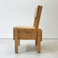 エンツォマーリ Enzo Mari デザイン セディア チェア SEDIA 1 CHAIR ダイニングチェア 国産杉材使用 工房製作品 ●