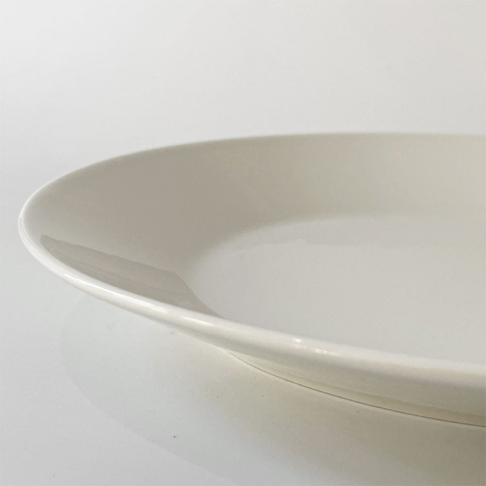 アラビア ARABIA エエヴァ EEVA オーバルプレート 25cm ホワイト スコープ scope 復刻品 北欧食器 C ★