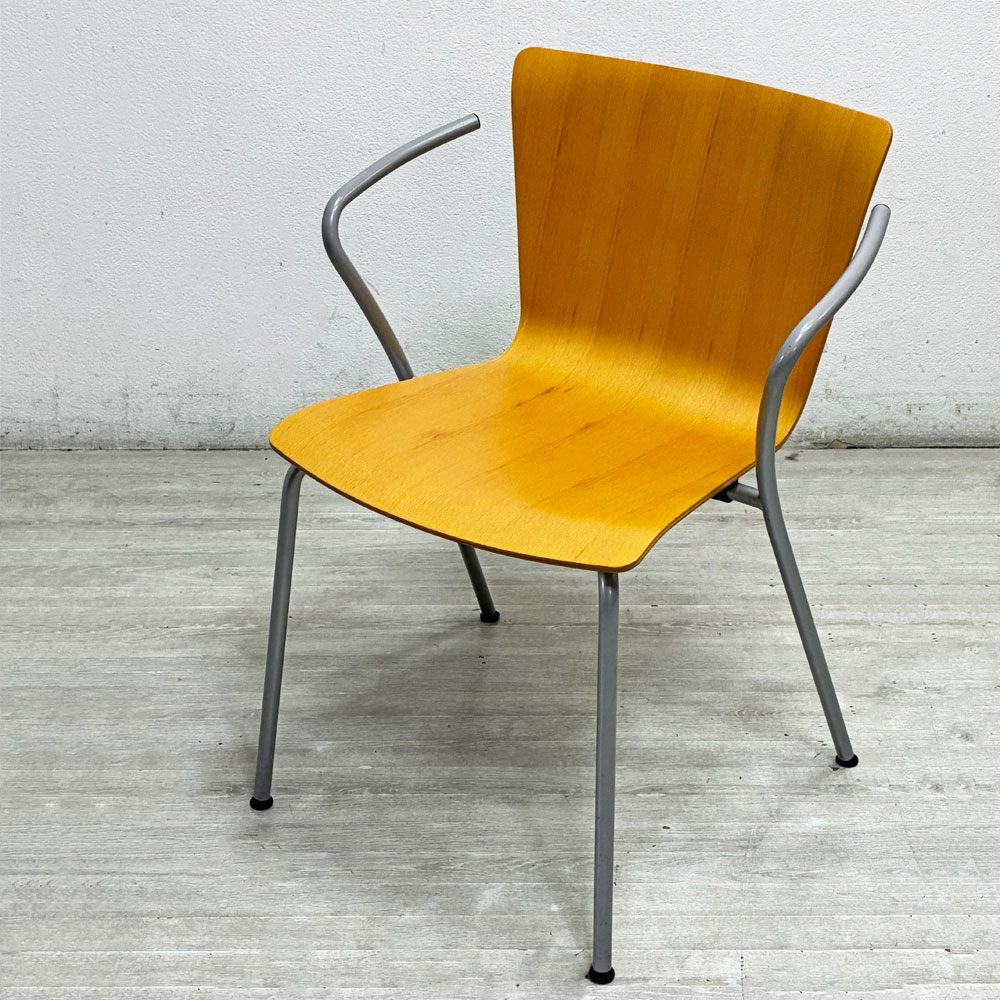 フリッツハンセン Fritz Hansen ヴィコ デュオ Vico Duo アームチェア ビーチ材 ナチュラル ヴィコマジストレッティ デンマーク ●