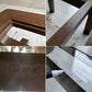 グラフ graf ナラティヴ Narrative サブロク 3/6 コーヒーテーブル ワイド Coffee Table Wide w120cm ブラウン ガラス天板 ローテーブル シナ材 定価¥176,000- ♪