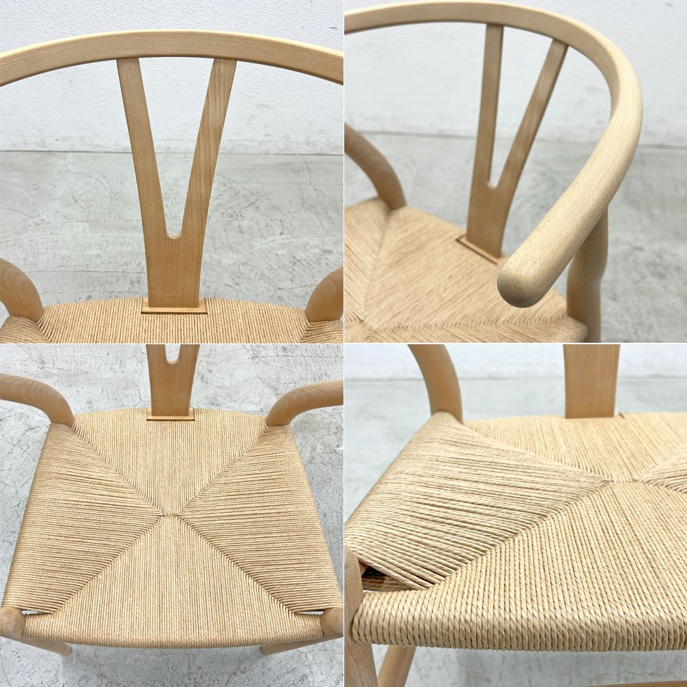 カールハンセン&サン Carl Hansen & Son CH24 Yチェア ハンス・J・ウェグナー ビーチ材 ソープフィニッシュ 座面張替 日本仕様サイズ 〓