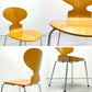 フリッツハンセン Fritz Hansen 3101 アリンコチェア アントチェア 4本脚 ナチュラルビーチ ラッカー仕上げ アルネ・ヤコブセン E ●