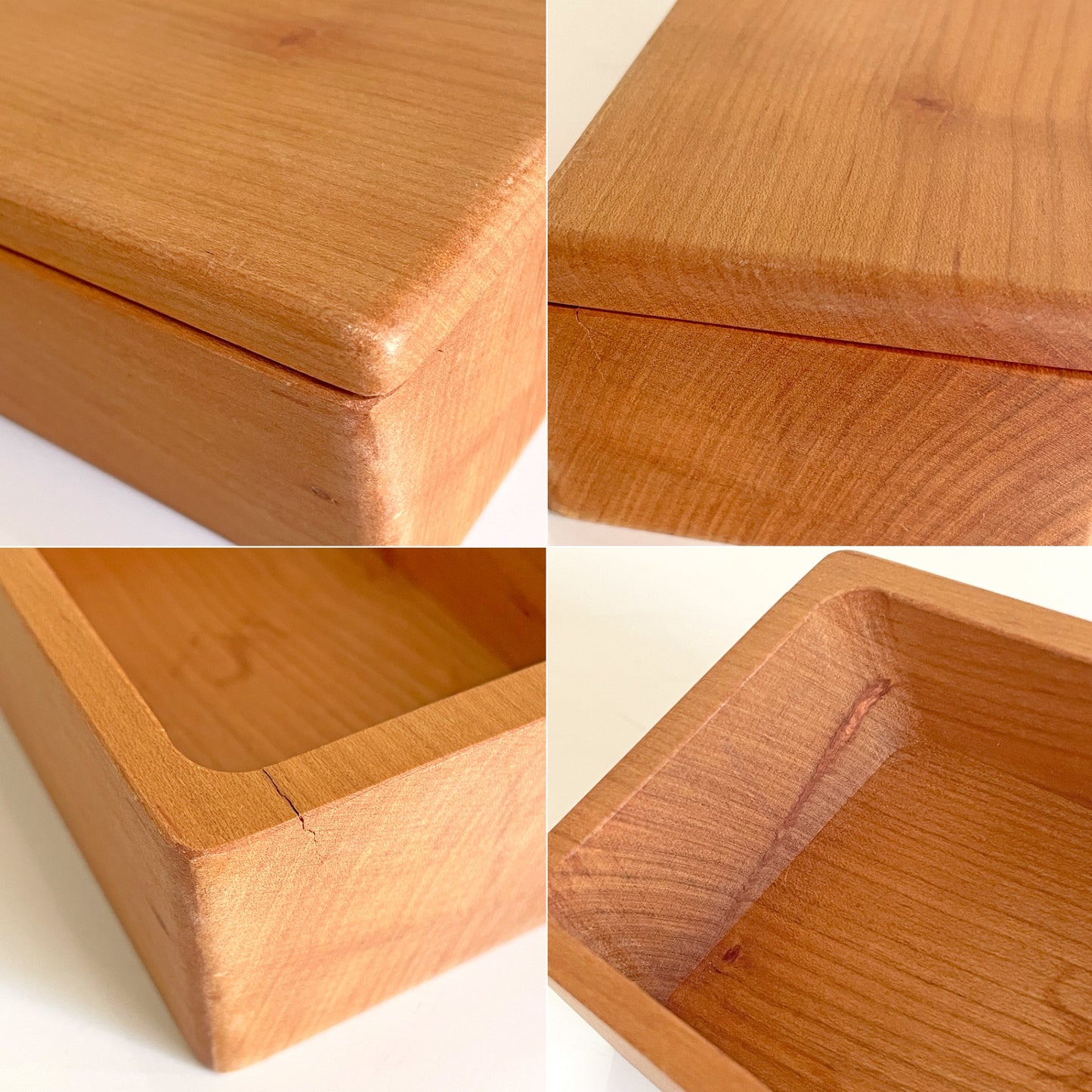 三谷龍二 Ryuji Mitani 山桜 バターケース ナイフ欠品 小物入れ W15cm 木の器 木工 現代作家 ■