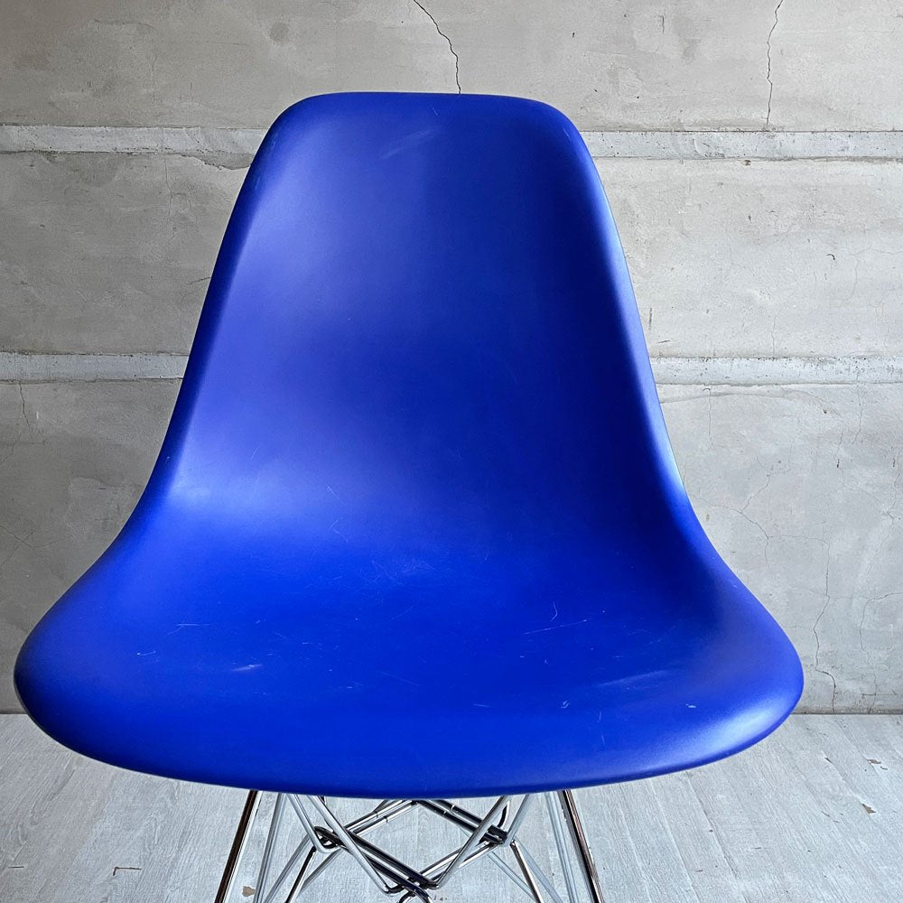 ヴィトラ vitra サイドシェルチェア エッフェルベース ブルー ポリプロピレン イームズ ミッドセンチュリー ♪