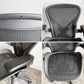 ハーマンミラー Herman Miller アーロンチェア スタンダード Bサイズ ポスチャーフィット グラファイトベース ビル・スタンフ＆ドン・チャドウィック ■