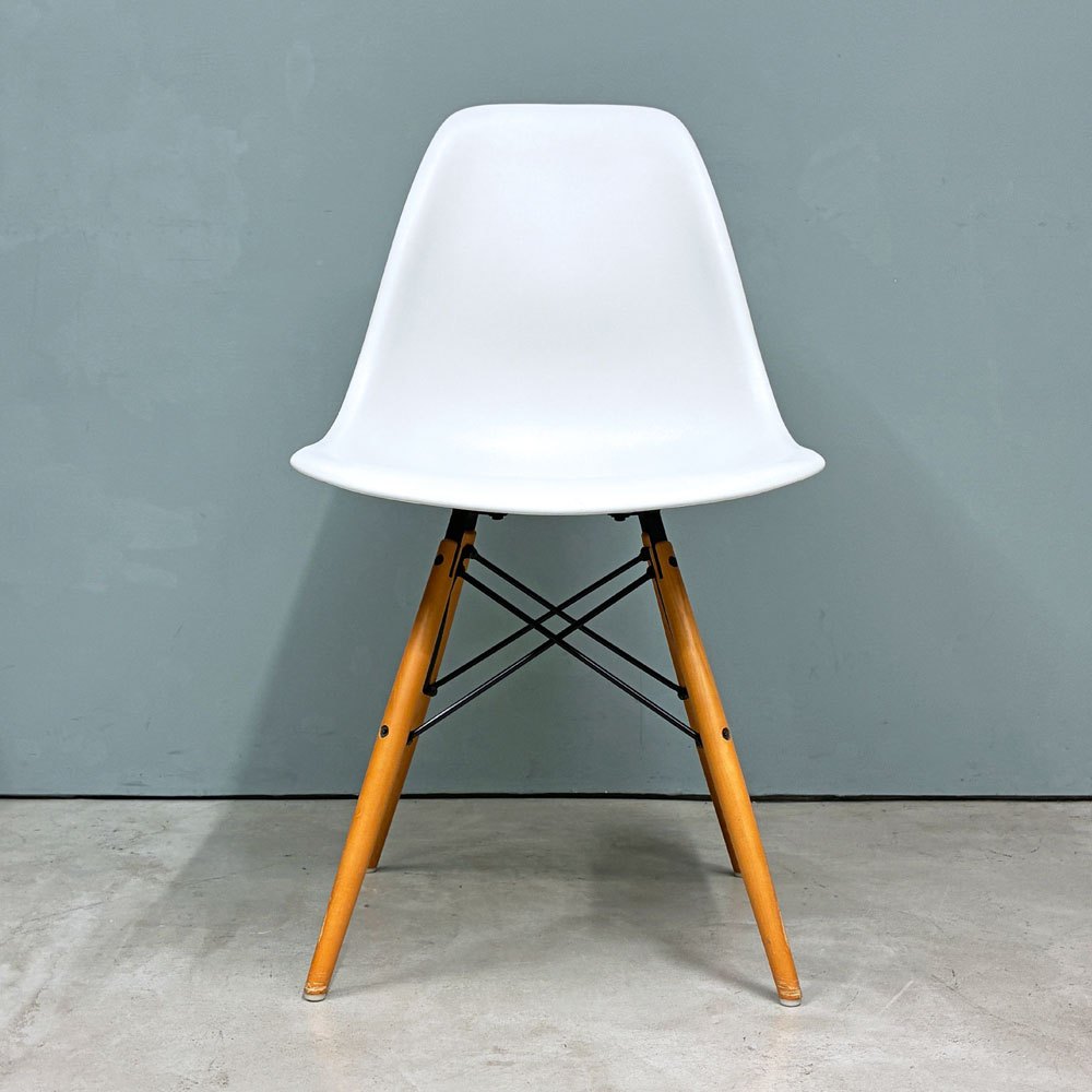 ハーマンミラー HermanMiller サイドシェルチェア ドゥエルレッグ DSW アルパイン ポリプロピレン製 イームズ ミッドセンチュリー ◎