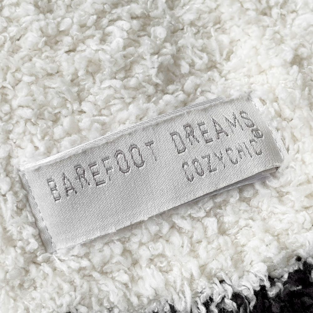 ベアフット ドリームズ BAREFOOT DREAMS コージーシック スロー CozyChic Throw INSPI(RED) Stripe Throw ブランケット 135×180cm ◇