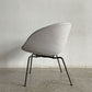 フリッツハンセン Fritz Hansen ポットチェア 3318 POT ラウンジチェア ファブリック クリスチャンハウン ベージュ ブラウンブロンズレッグ アルネ・ヤコブセン デンマーク 定価￥297,880- 展示品 〓
