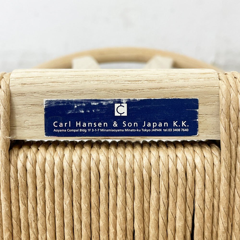 カールハンセン＆サン Carl Hansen & Son CH24 Yチェア アッシュ材 ソープフィニッシュ 日本仕様サイズ ハンス・J・ウェグナー デンマーク 北欧家具 ●