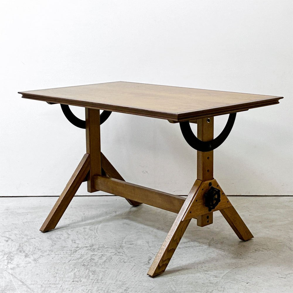 アクメファニチャー ACME Furniture フィルモアテーブル FILLMORE TABLE Sサイズ W115cm オーク材 アイアン インダストリアル ●