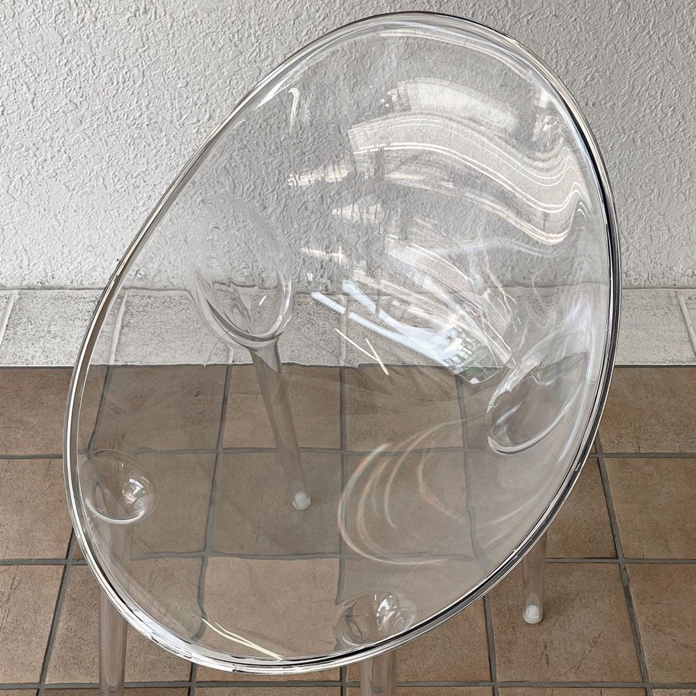 カルテル Kartell ミスターインポッシブル MR. IMPOSSIBLE ダイニングチェア クリスタル フィリップ・スタルク 定価77,200円 イタリア ◇