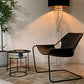 オブジェクト OBJEKTO パウリスターノ PAULISTANO ARM CHAIR アームチェア ブラックレザー パウロ・メンデス・ダ・ロシャ MoMA 参考定価￥528,000- ●