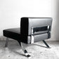 カッシーナ Cassina オンブラ OMBRA 512 ラウンジチェア 1Pソファ レザー ブラック シャルロット・ペリアン Charlotte Perriand ■