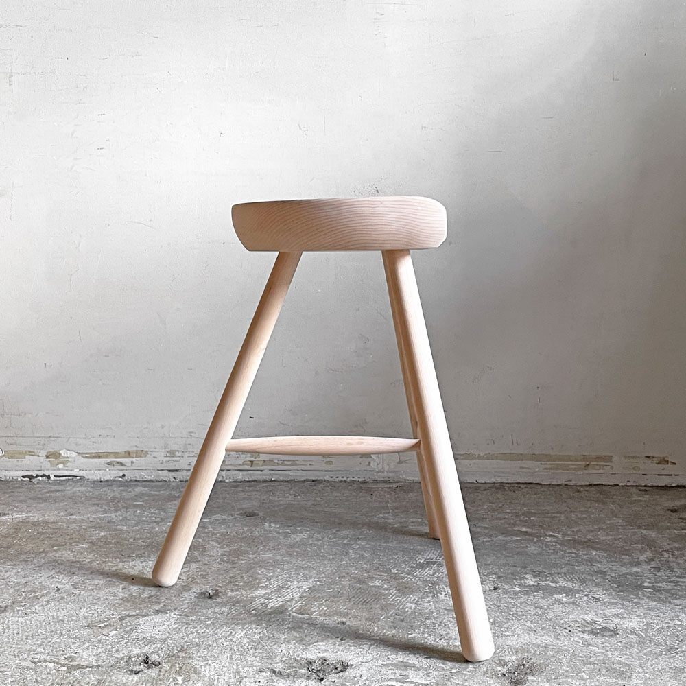 ワーナー Werner シューメーカーチェア Shoemaker Chair NO.49 スツール ビーチ材 ソープフィニッシュ ラーズ・ワーナー デンマーク 北欧家具 ■