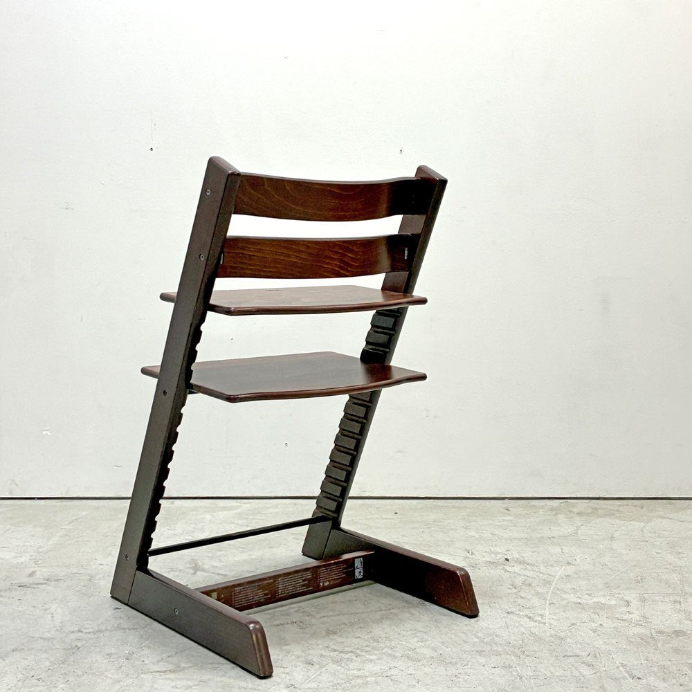ストッケ STOKKE トリップトラップ TRIPP TRAPP ベビーチェア キッズチェア S/N無し ブラウン ノルウェー 北欧家具 ●