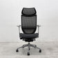 オカムラ okamura バロンチェア Baron Chair CP87BW エクストラハイバック オフィスチェア 固定ヘッドレスト アジャストアーム ジョルジェット・ジウジアーロ 〓