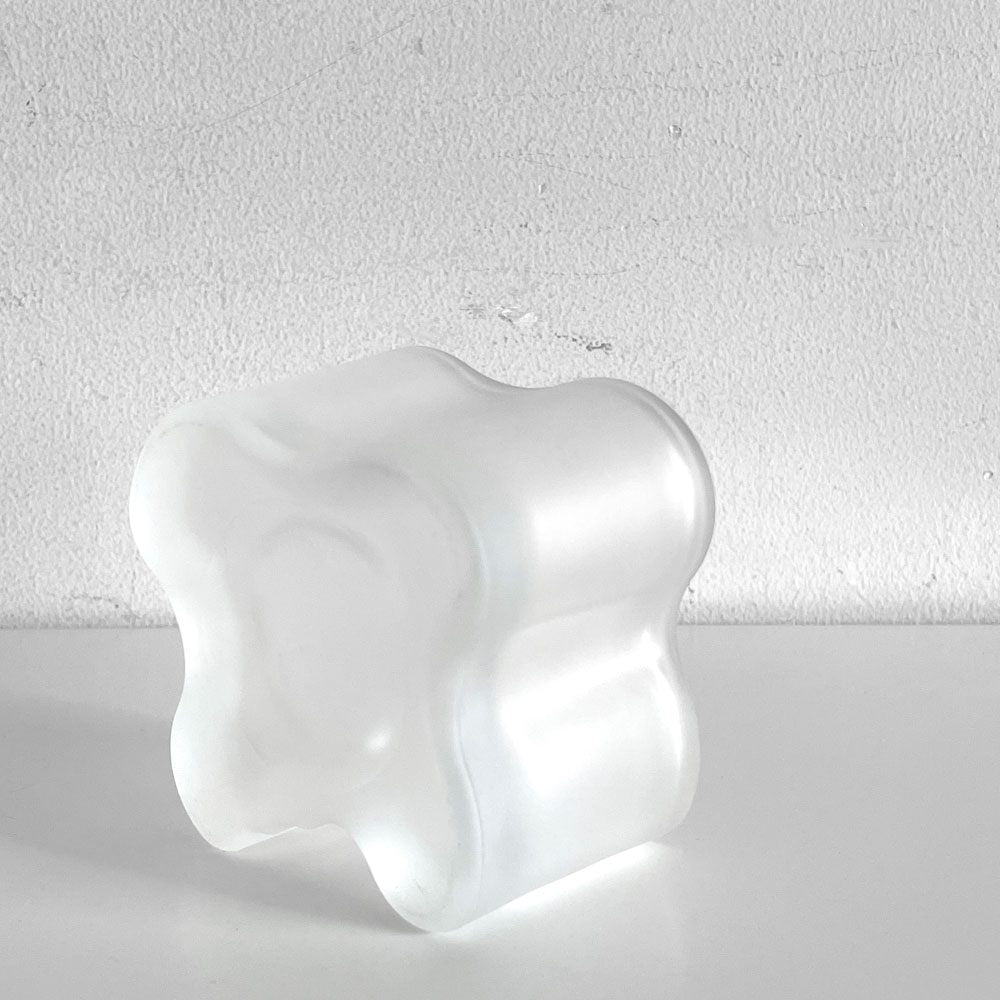 イッタラ iittala アルヴァ・アアルトコレクション Alvar Aalto Collection キャンドルホルダー H55mm フロスト 北欧雑貨 廃盤 ■