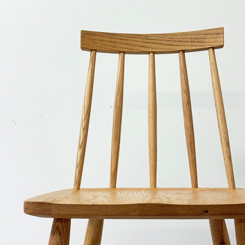 モモナチュラル MOMO Natural SB CHAIR ダイニングチェア オーク無垢材 オイルフィニッシュ ナチュラル ウィンザースタイル A ●