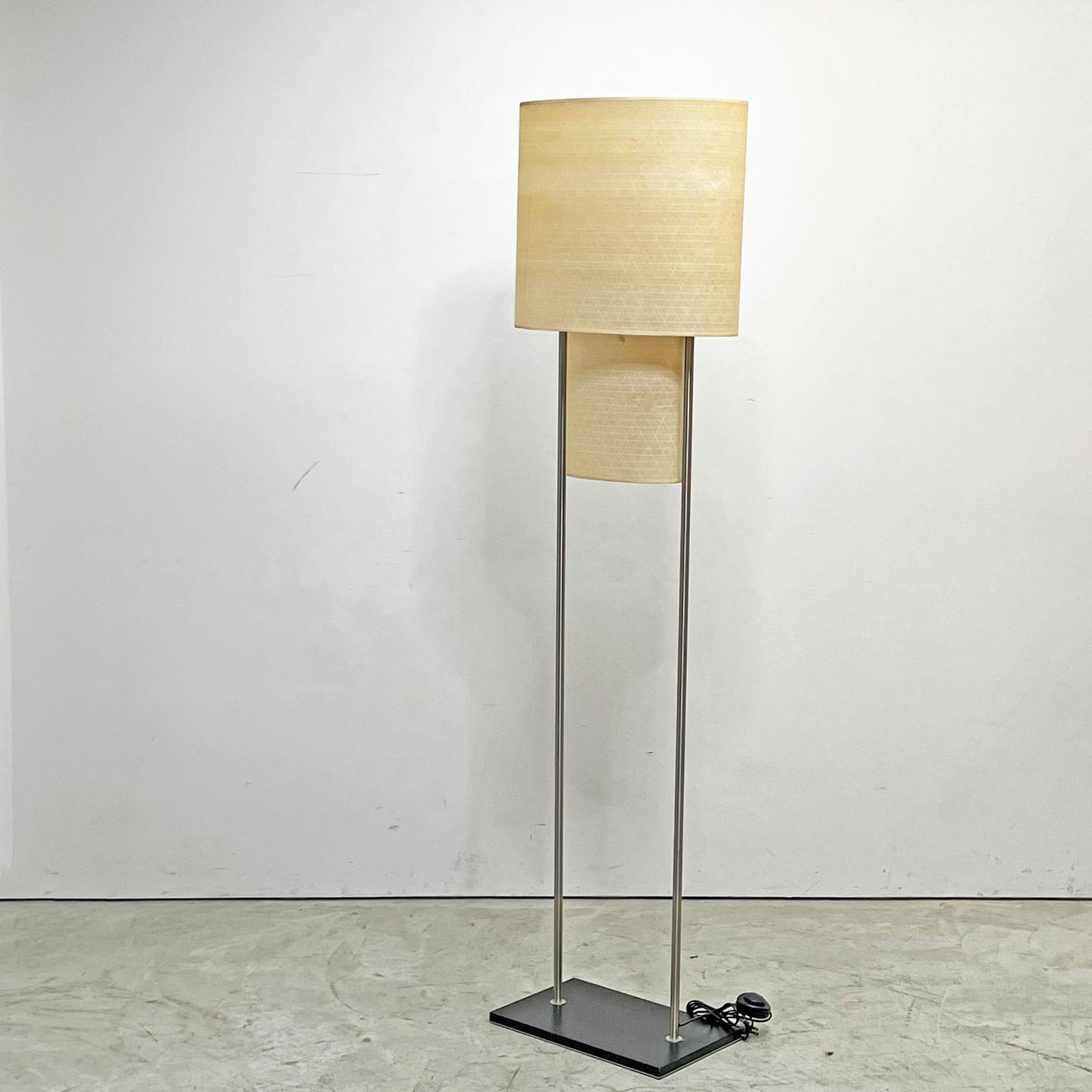 ナツッジ NATUZZI PORZIA フロアランプ スタンドライト 2灯 イタリア 和モダン イタリアンモダン E26 ●