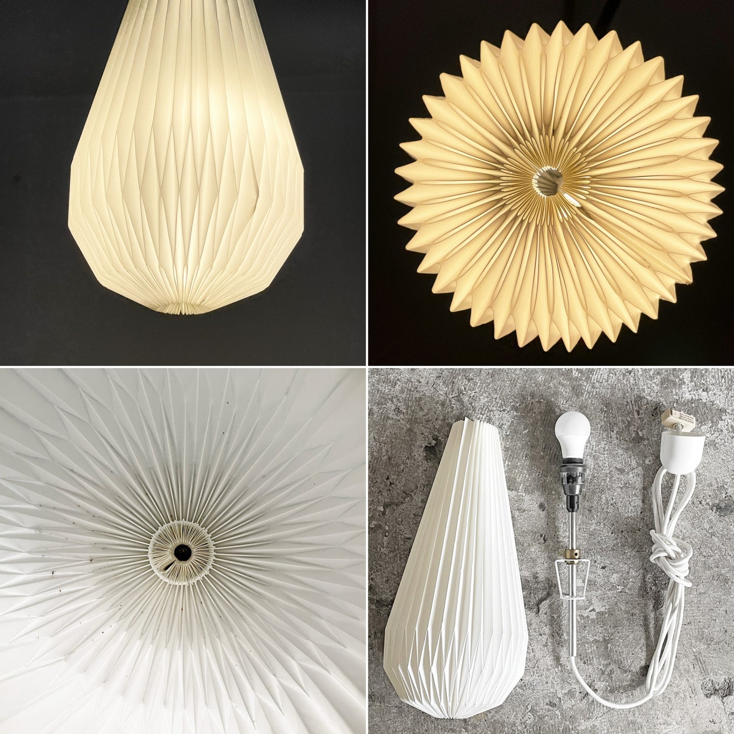 レクリント LE KLINT コメット COMET S 181A H43cm ペンダントライト ポール・クリスチャンセン デンマーク 北欧照明 定価￥99,000- C ■