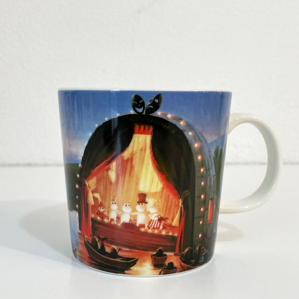 アラビア ARABIA ムーミンマグ MOOMIN VALLEY 黄金のしっぽ 2019年 箱付 ◎