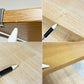 無印良品 MUJI ステンレスユニットシェルフ オーク材×タモ材 ワイド 大 W84 H175cm ナチュラルデザイン ●