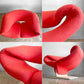 アーティフォート Artifort リボンチェア Ribbon Chair ビンテージ ラウンジチェア ピエール・ポラン Pierre Paulin 名作 希少ウッドベース ミッドセンチュリー ■